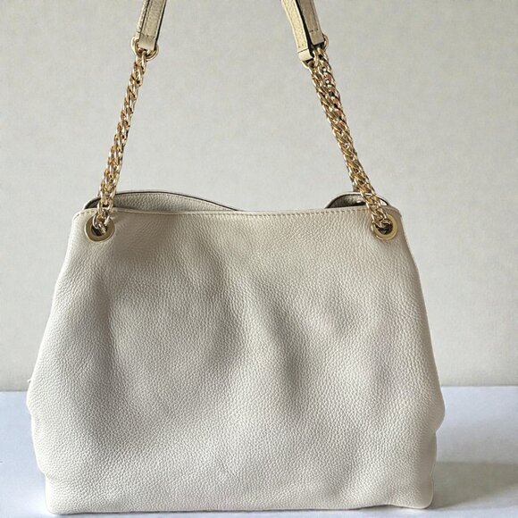 Michael Kors Raven Large Leather Shoulder Bag Tote 3-Compartment - Picture 2 of 6